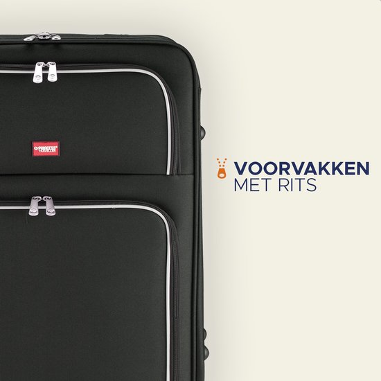 Valise Princess Traveller Barcelona 75 cm - Noir
