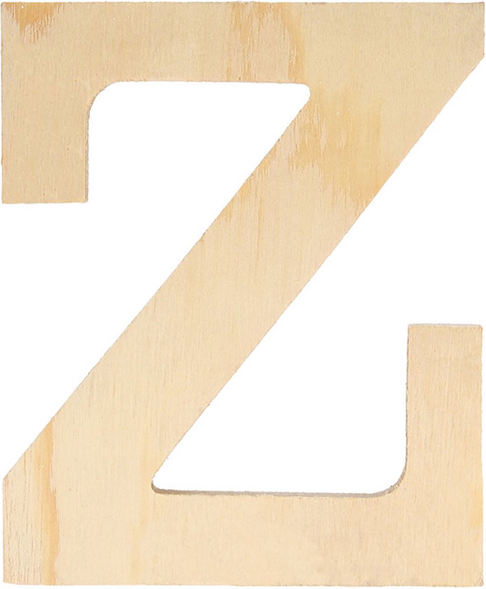 Artemio houten letter Z 11.5 cm