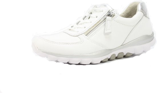 Gabor rollingsoft sensitive 46.968.51 - dames rollende wandelsneaker - wit - maat 38 (EU) 5 (UK)