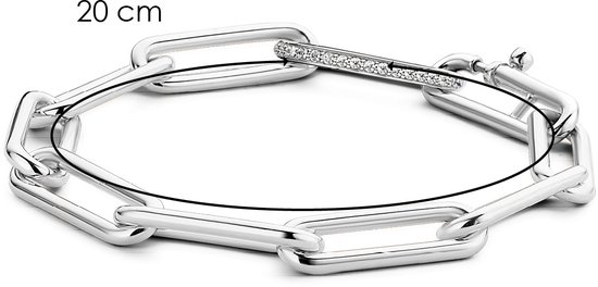 TI SENTO Armband 2926ZI - Zilveren dames armband - Maat S