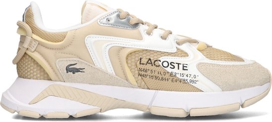 Lacoste L003 Neo Lage sneakers - Leren Sneaker - Heren - Beige - Maat 44