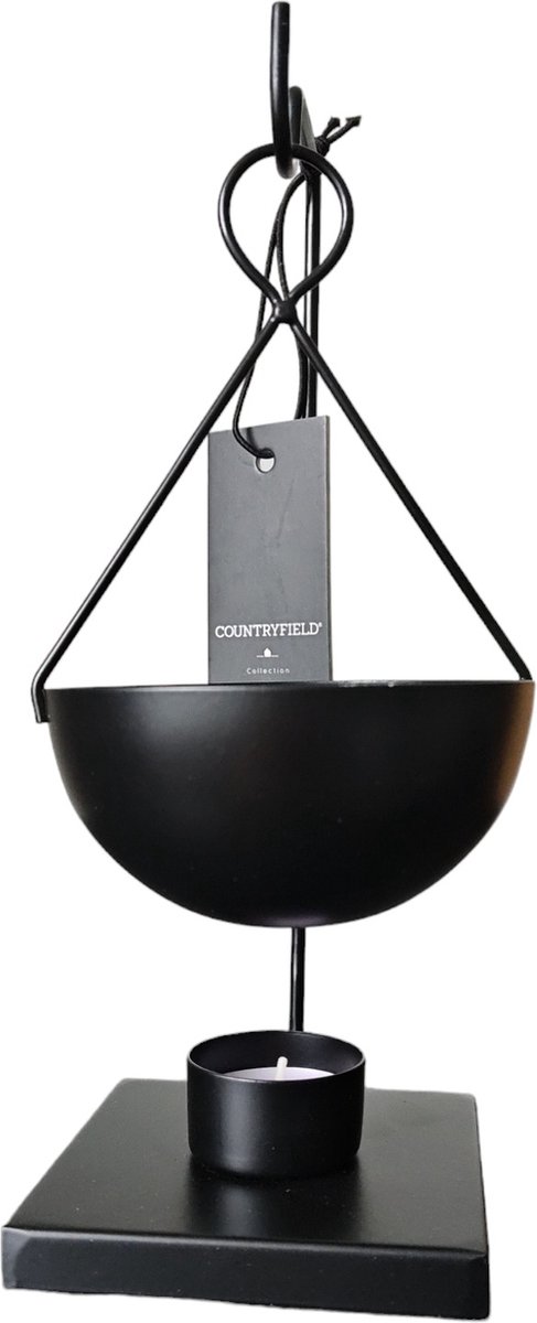 Amberblokjes brander
