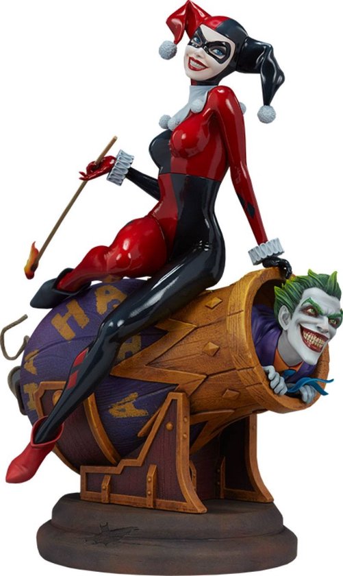 Sideshow Collectibles Harley Quinn and The Joker Diorama - Sideshow Collectibles - Batman Beeld