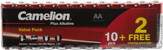 Alkaline Aa / Lr6 1.5 V Promopack (10+2 St.) - 2800 Mah