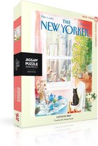 New York Puzzle Company - New Yorker Cat's Eye View - 1000 stukjes puzzel