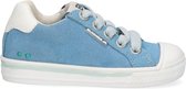 BunniesJR 224230-427 Jongens Lage Sneakers - Blauw - Suède - Veters