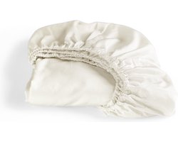 Cinderella - Sundays - Hoeslaken - 2 Persoons - 100% Katoen-Satijn - 160x200 cm - tot 35 cm matrashoogte - Ivoor