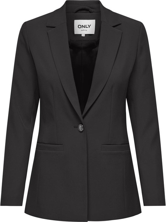 Only Blazer Onlelly Life L/s Fitted Blazer Cc T 15311118 Black Dames