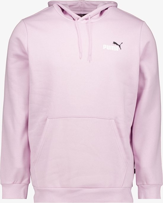 Puma Essentials Big Logo heren hoodie roze - Maat L