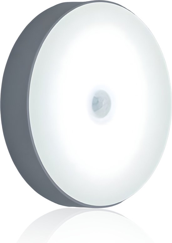 Apeiron Éclairage d'armoire avec détecteur de mouvement - LED - Lampe de nuit - Éclairage de cuisine - Éclairage d'escalier - Applique murale - Magnétique - Détecteur de mouvement - Lumière Wit - Intensité variable - Rechargeable - Avec aimant
