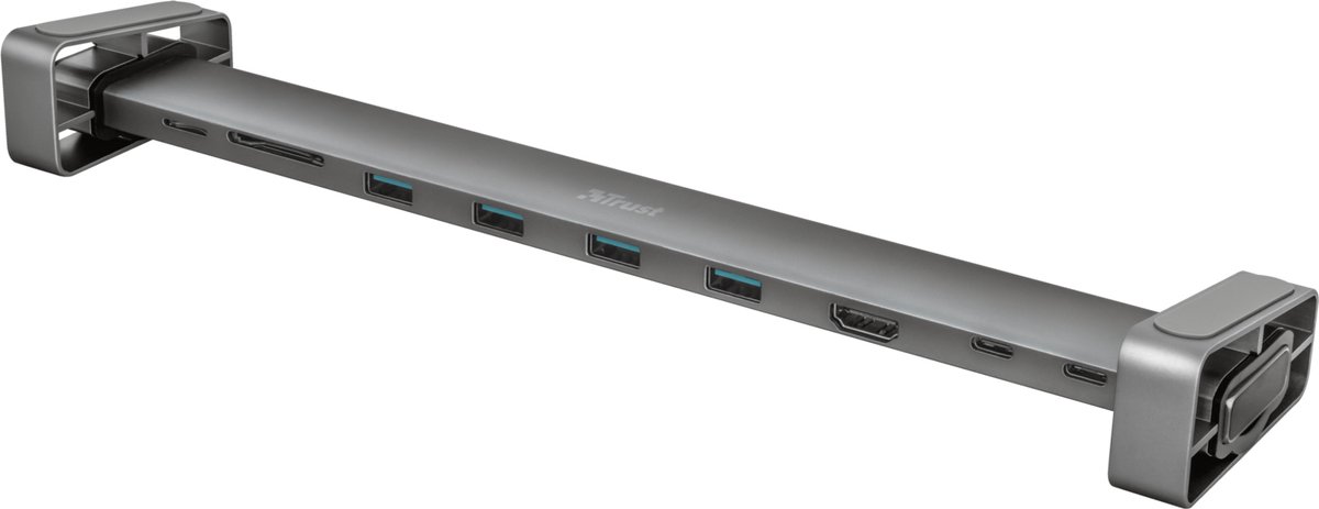 Trust Dalyx Aluminium 10-in-1 usb C Multi-port Dock