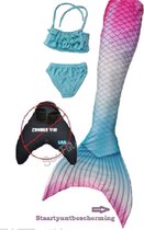 Zeemeermin staart los| Mermaid staart met bikiniset | Sirene | maat 150 | Zonder monovin geleverd | Nieuw model 2024!