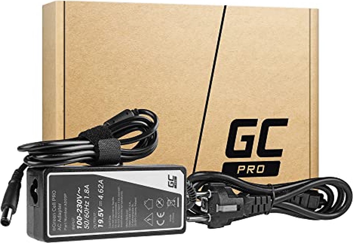 Green Cell AD09P Laptop netvoeding 90 W 19.5 V 4.62 A