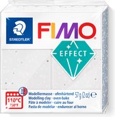 FIMO effect - ovenhardende boetseerklei standaard blokje 57 g - wit graniet