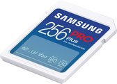 Bol.com Samsung PRO Plus - SD Kaart - Geheugenkaart Camera - 180 & 130 MB/s - 256 GB aanbieding