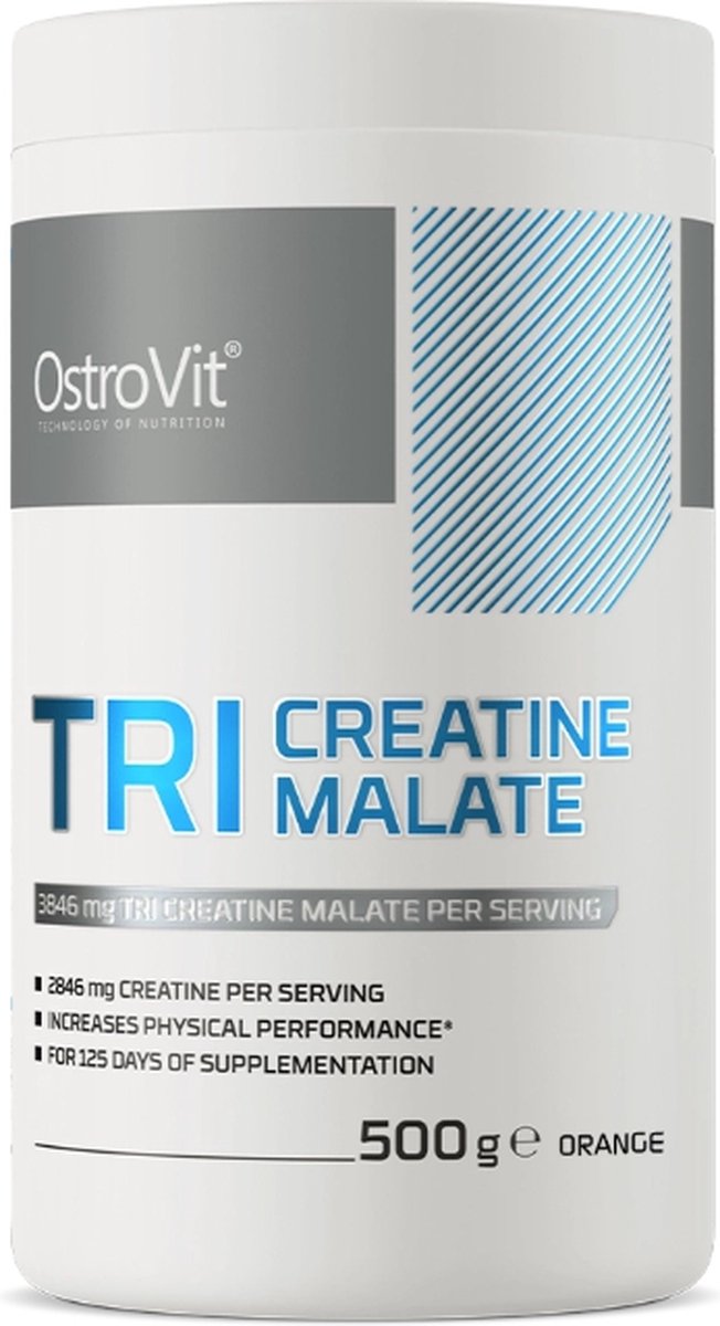 Goedkoopste Creatine - Tri Creatine Malate 500g OstroVit - Sinaassaple