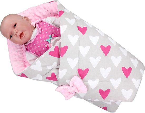Koru Kids® Babydekbed, 80 x 80 cm, donzen dekbed, geschikt voor mensen met een allergie, inhoud 200 g