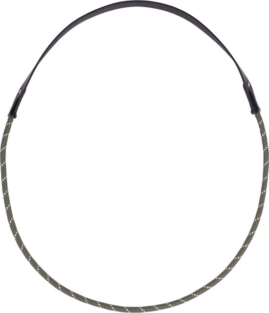 QHP - Halstouw - Neckrope - Leer - Olive - Shetlander