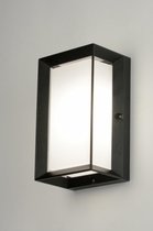 Applique Lumidora 71519 - E27 - Zwart - Plastique - Lampe d' Lumidora - Lampe de salle de bain - IP54
