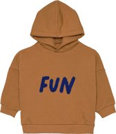 Lässig Kids Hoodie GOTS Little Gang Fun caramel, 4-6 jaar, maat 110/116