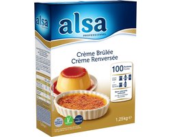 Alsa Crème brûlée 1,25 kilo