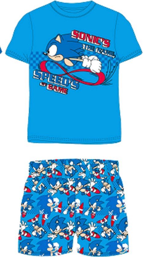 Pyjama Sonic the Hedgehog : Taille 2 ans