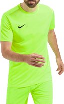 Nike Park VII Shirt Korte Mouw - Fluogeel | Maat: L