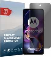 Rosso Privacy Screen Protector Geschikt voor de Motorola Moto G54 - 9H Gehard Glas - Case Friendly Tempered Glass - Eenvoudige Installatie