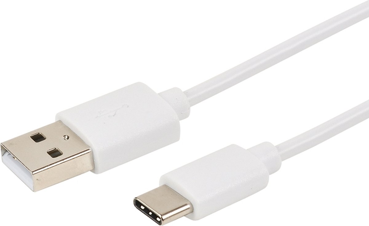 Erard 722444 USB-kabel 2 m USB C USB A Wit