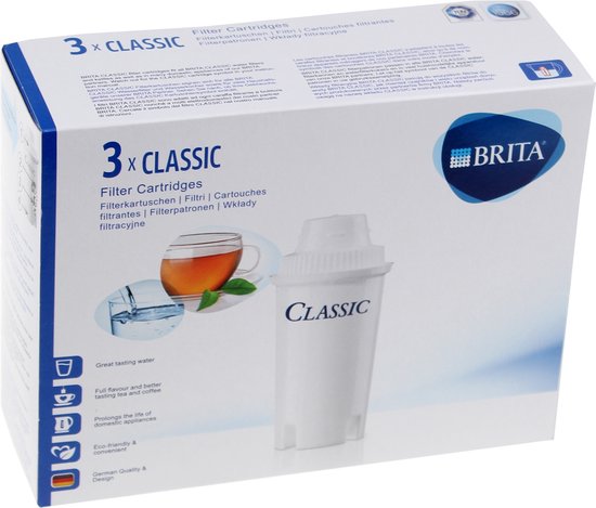 BRITA Classic Filterpatronen - 3 stuks