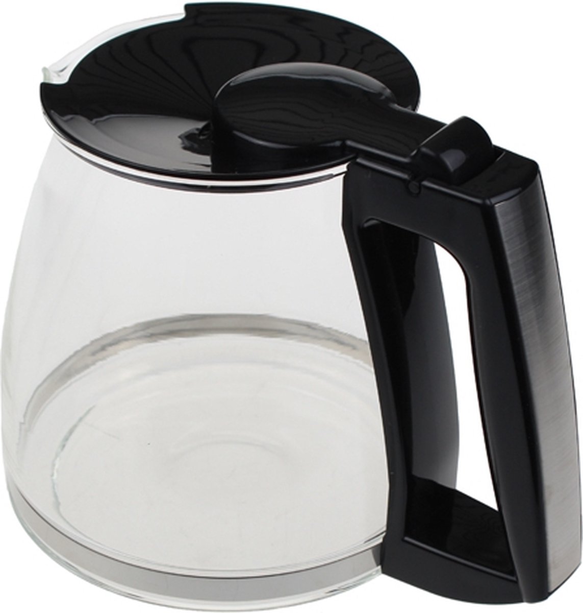 Koffiepot Melitta Optima zwart-zilver