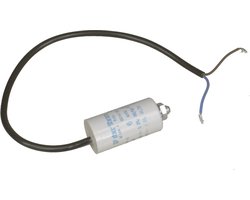 UNIVERSEEL - CONDENSATOR ELECTROL.MET DRAAD 6 µF 450 V -