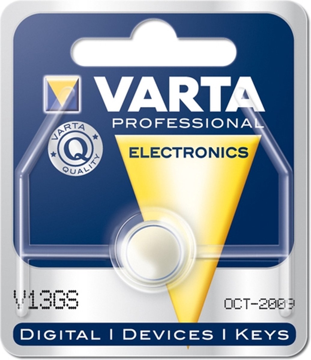 Varta V13GS Knoopcel Batterij Zilver