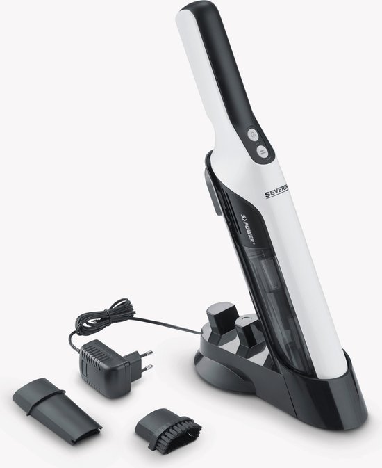 Severin HV 7140 S'Power Stofzuiger 500g Wit met Accu - Severin - €85,99