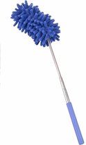 Telescopische plumeau blauw paars 26-74 cm