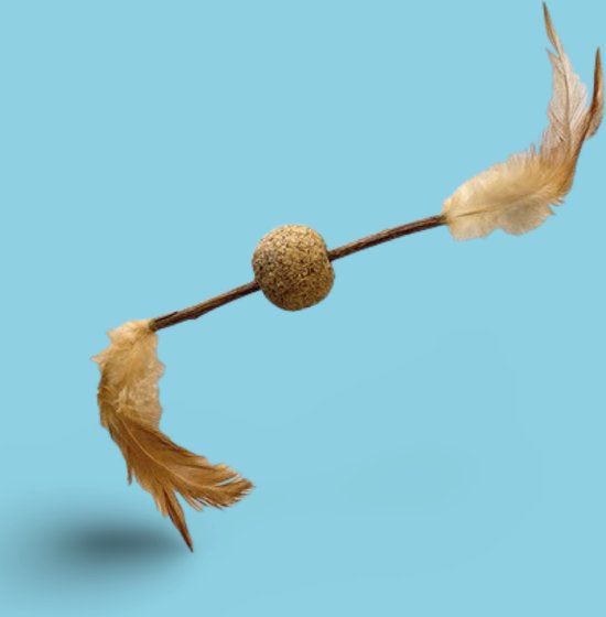 Croci euphoria stick veren met bal matatabi (12 CM)