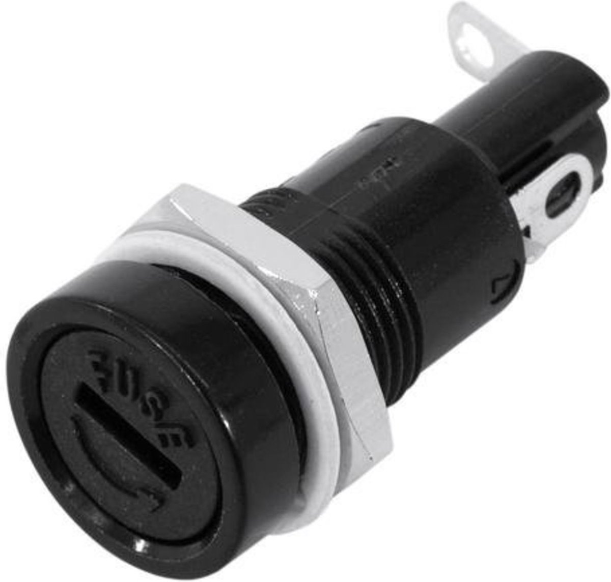 Eurolite Sicherungshalter mit Gewinde + Mutter - Accessoire voor podium elementen