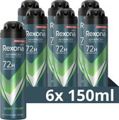Bol.com Rexona Advanced Protection Anti-Transpirant Deodorant Spray - Quantum Dry - met MotionSense Technologie - 6 x 150 ml aanbieding