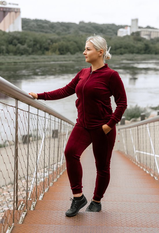 Survêtement pour femmes de haute qualité / Costume de maison / Costume de jogging | Survêtement | Fitness / Vêtements de Sports / Bordeaux S