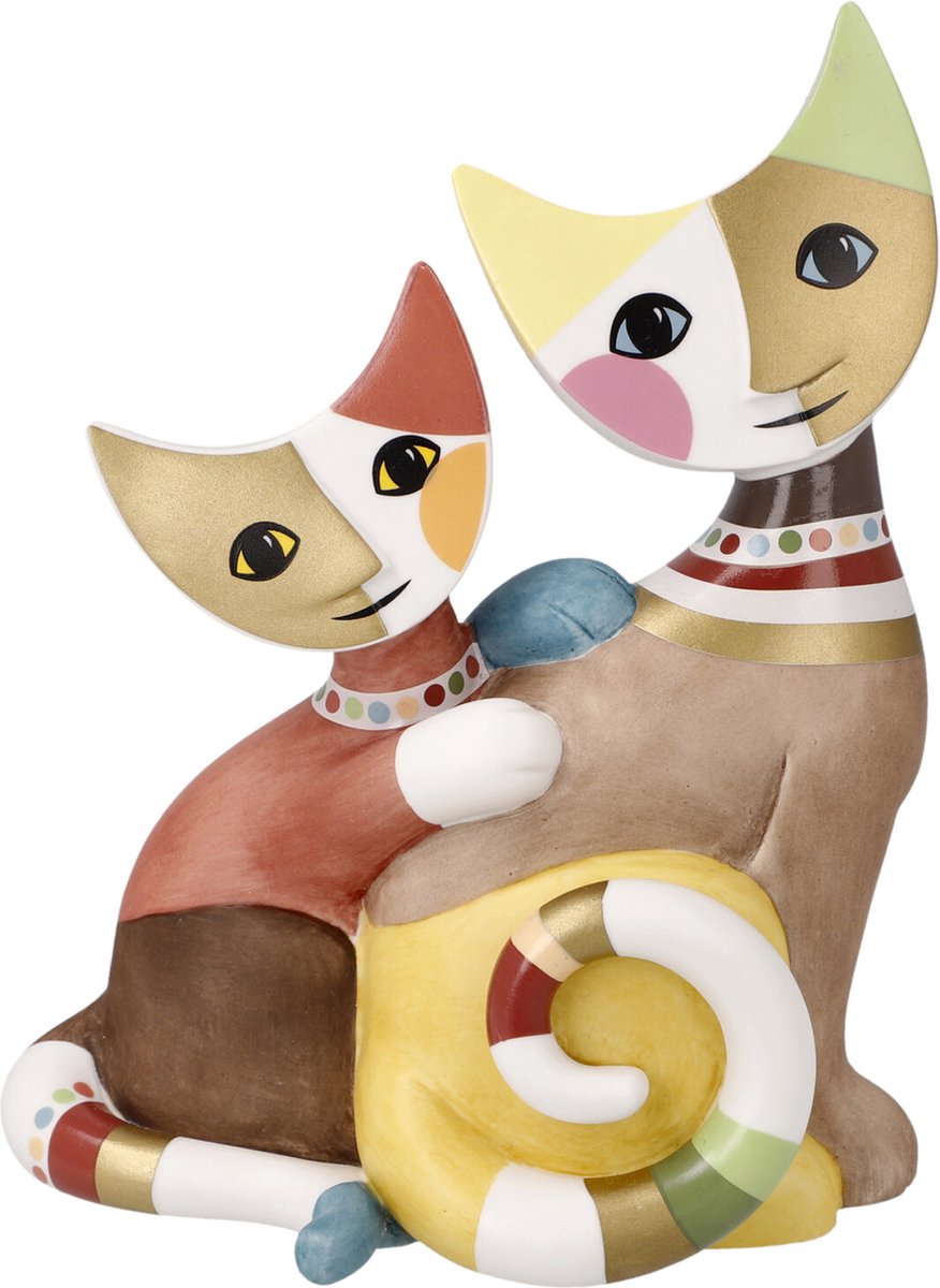 Goebel - Rosina Wachtmeister | Decoratief beeld / figuur Noemi e Taddeo | Porselein - 16cm - 2023