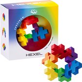 Plus-Plus - Hexel - Spectre de couleurs - Jouets de construction - Fidget - 6 pièces - Jouets de construction - À partir de 3 ans