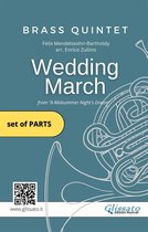 Brass Quintet: Wedding March by Mendelssohn (score & parts)