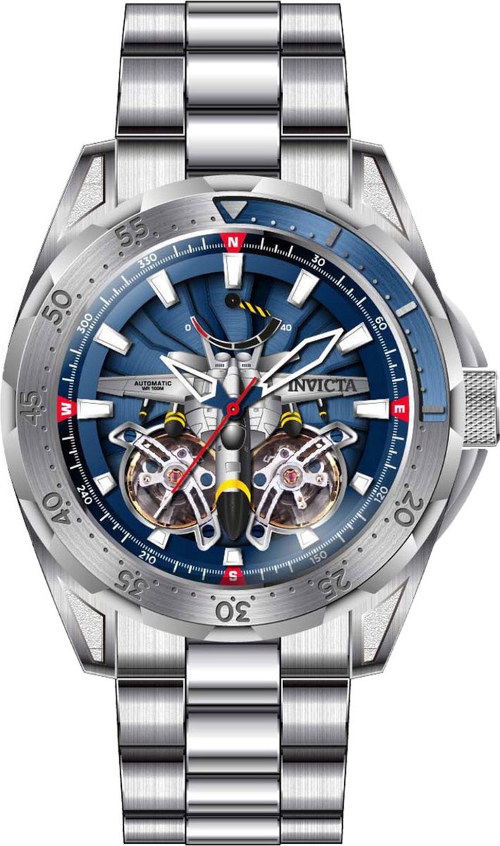 Invicta Aviator 44686 Automatisch Herenhorloge - 51mm