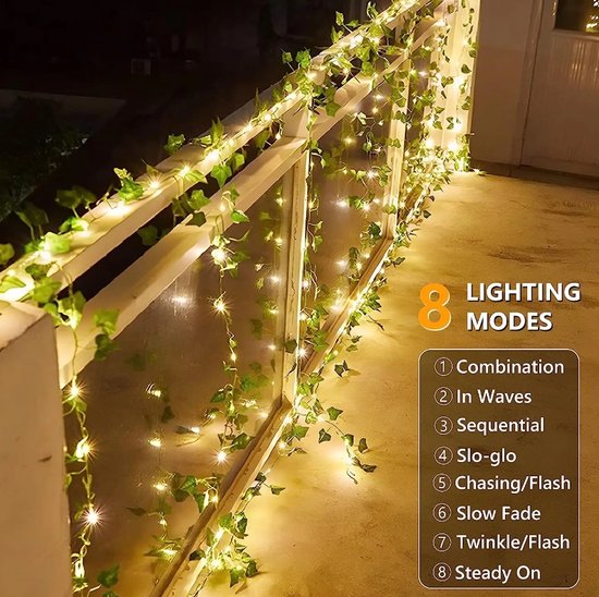 10 Meter Solar Zonne - Energie Outdoor String Light 100 Led - Voor haar - Voor hem - Cadeau - Huis - Decoratie - Modern - LED strip - Vrouwendag - Verrassing - Verlichting - Woonkamer - Slaapkamer - Kinderkamer