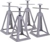 Aluminium Caravansteun, Assteun set van 4 stuks, 280 - 430 mm