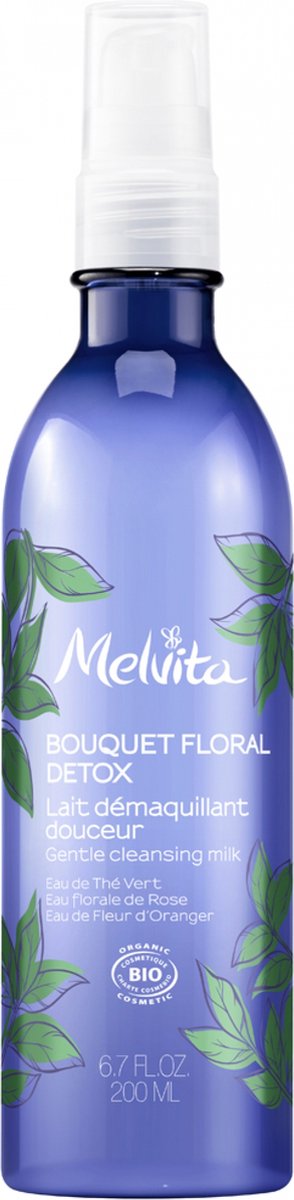 Goedkoopste Melvita Melk Bouquet Floral Detox Lait Démaquillant Douceur