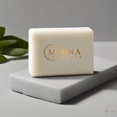 MirnaSkincare - Face Cleansing Soap Bar - 100% Natuurlijk - Drooghuid - Shea boter - Kokosolie