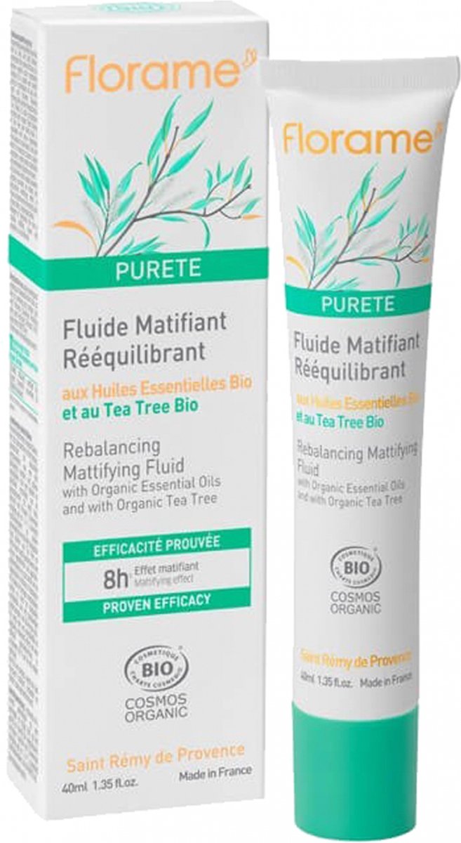 Florame Pureté Organic Rebalancing Mattifying Fluid 40 ml
