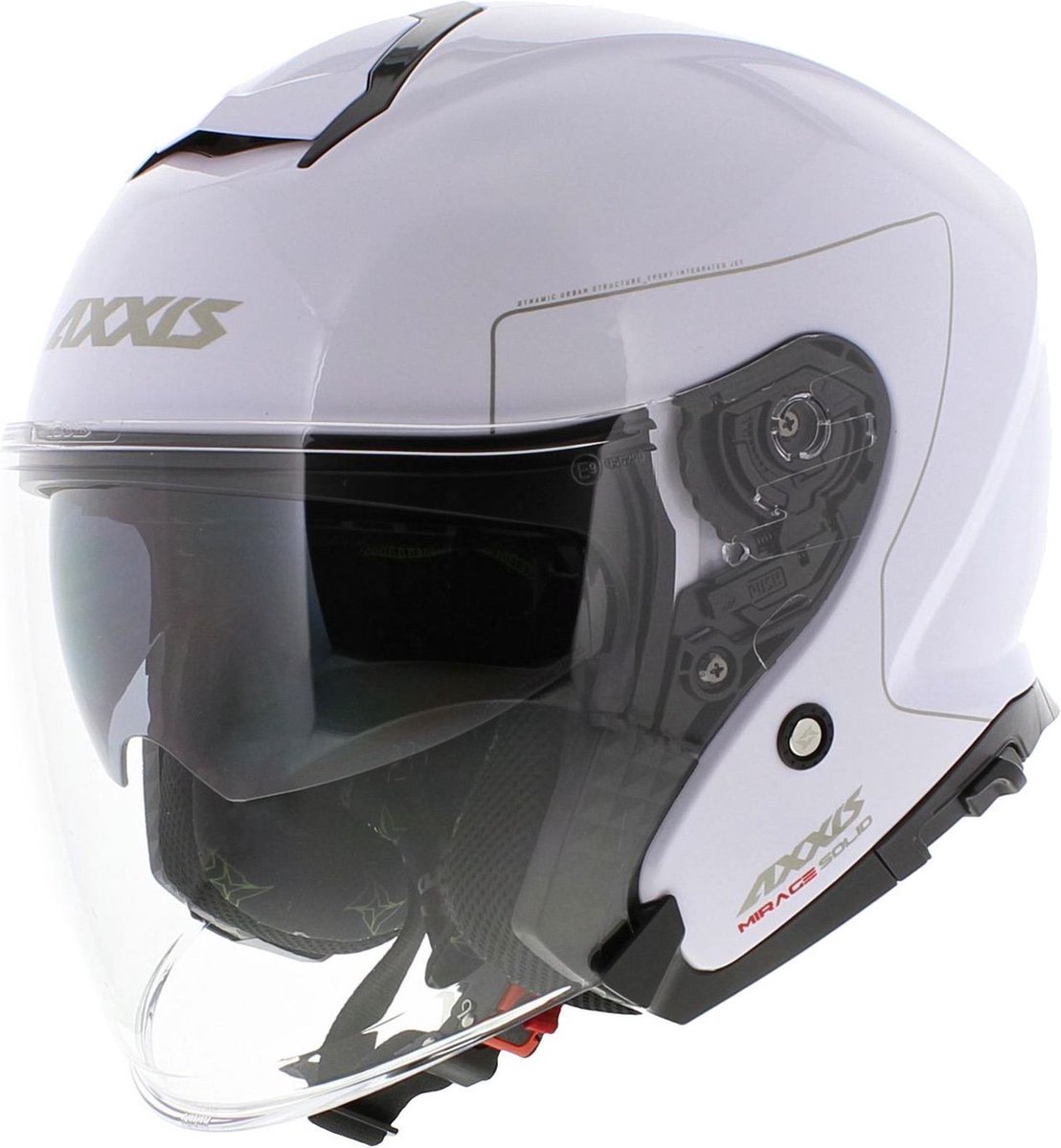 Helm Axxis Mirage SV Glans Wit M