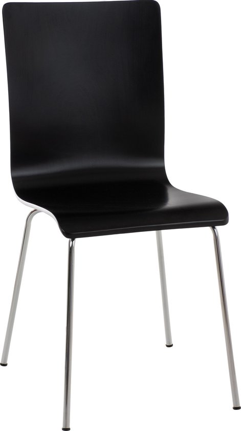 CLP Pepe Bezoekersstoel zwart